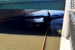 Движение водного транспорта на Карповке и Смоленке ограничено