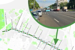 В рамках работы по обеспечению приоритетного движения общественного транспорта на пр. Науки, д. 61 подключен светофор