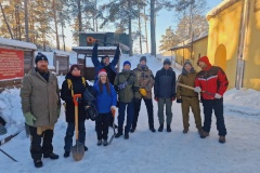 Волонтеры из Кировского района оказали помощь форту Красная Горка