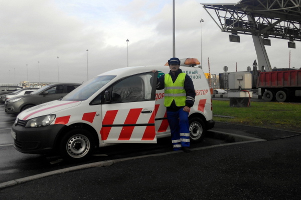 Человек труда: дорожный инспектор Западного скоростного диаметра
