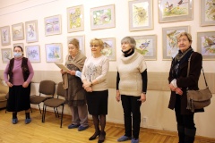 Для посетителей социально-досугового отделения Комплексного центра социального обслуживания населения Центрального района состоялась открытие персональной художественной выставки Светланы Кузнецовой