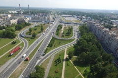 Ограничение движения транспорта по Пискаревскому путепроводу