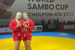 Петербурженки успешно выступили на Кубке мира по самбо