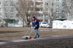 Жилищный комитет проверил качество уборки в Красногвардейском районе