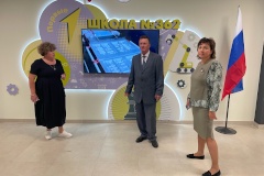 Проверка к готовности нового здания 362 школы