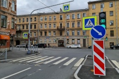 В Центральном районе подключили новый светофор