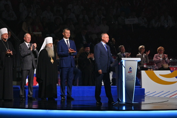 Открытие Международных спортивных игр святого благоверного князя Александра Невского