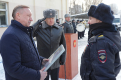 В Петербурге наградили отличившихся сотрудников органов внутренних дел