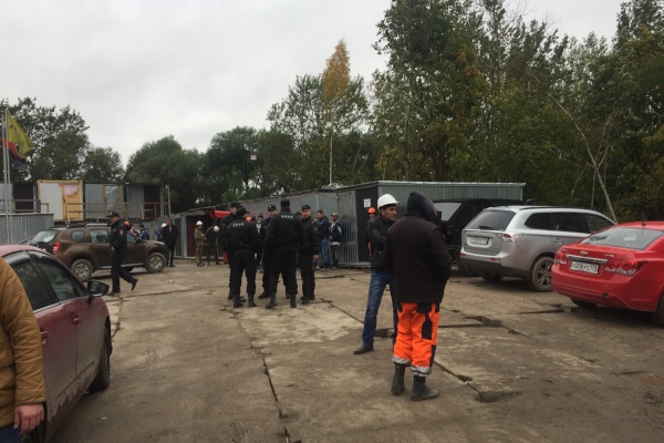 В Невском районе проверили строительные площадки, для предупреждения нарушений в сфере миграционной политики