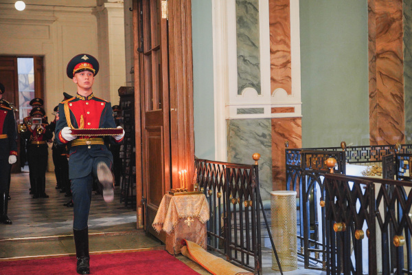 Памятная церемония, посвящённая 200-летию со дня смерти императора Александра I и 200-летию восшествия на престол императора Николая I