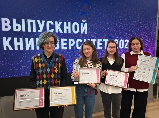 Библиотека книжных героев Петроградского района стала победителем городского проекта «Книгаверситет-2025»