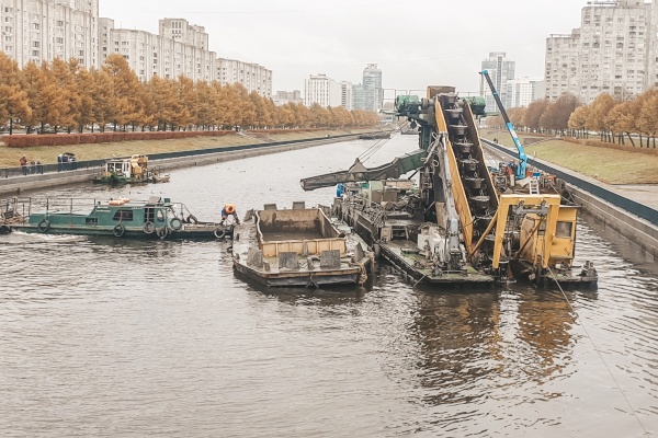 Завершена расчистка русла Смоленки