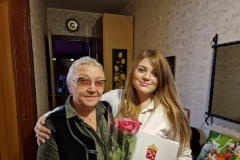Сотрудники полиции поздравили ветеранов с Днем полного освобождения Ленинграда от фашистской блокады