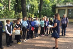 Школьники Московского района приняли учасие в краеведческом квесте