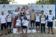 Петербуржцы отличились на чемпионате и первенстве России по парусному спорту