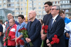 ВДВ – 95: во Фрунзенском районе прошла торжественно-траурная церемония, приуроченная ко Дню Воздушно-десантных войск