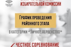 Районный этап Турнира по шахматам на приз Санкт‑Петербургской избирательной комиссии