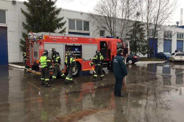 МЧС провело учения в Выборгском районе