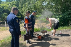 В Выборгском районе провели рейды по пожарной безопасности