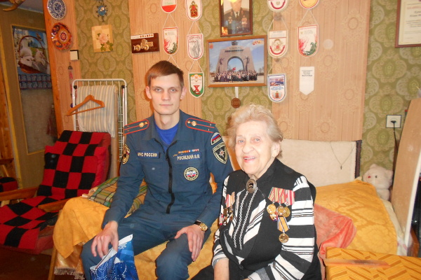 В Невском районе состоялась акция "Дети - ветеранам"