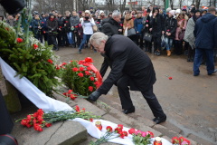 На Черной речке почтили память о великом русском поэте