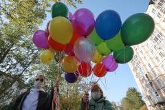 Новое общественное пространство открыто на улице Ленсовета,  72