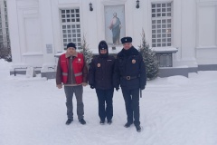 Народная дружина «Кировская-1» обеспечивала порядок и безопасность во время новогодних праздников