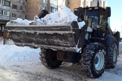 Уборка внутриквартальной территории Калининского района