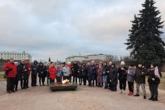 В посёлке Солнечное прошли памятные мероприятия