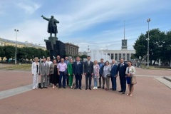 Подписание соглашения о дружбе и сотрудничестве с Ленинским районом города Минска