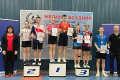 Воспитанники петербургской СШОР «Комета» – на пьедестале почета Всероссийских соревнований по бадминтону