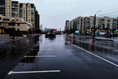 Завершено восстановление благоустройства после масштабной реконструкции на Шлиссельбургском проспекте
