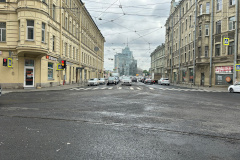 В Петроградском районе завершился ремонт трамвайных путей на улице Куйбышева