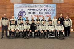 Следж-хоккейная команда «Звезда» достойно выступила в своём первом чемпионате России