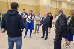 Рабочий объезд главы района по новым строящимся объектам