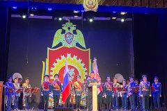 В КДЦ «Московский» прошло торжественное собрание, посвященное 79-й годовщине со Дня образования Санкт‑Петербургского военного ордена Жукова института войск национальной гвардии Российской Федерации