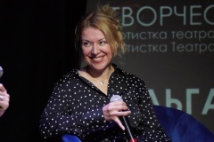 В Кировском районе состоялась творческая встреча с актрисой театра и кино Ольгой Ариковой