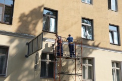 Продолжаются текущие ремонтные работы в домах, находящихся под управлением ЖКС №1