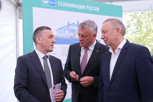 Александр Беглов проинспектировал исполнение плана-графика догазификации города