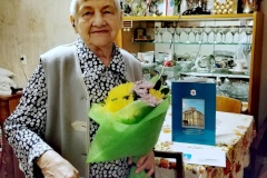 Администрация Калининского района поздравила с 95-летним юбилеем Савину Антонину Петровну
