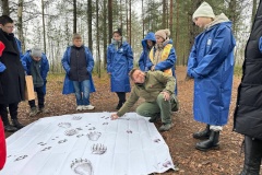 В заказнике «Сестрорецкое болото» школьники изучили основы безопасности на заповедных территориях