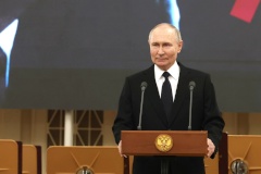 Владимир Путин выступил перед началом концерта в Филармонии, посвященного памяти первого мэра Петербурга Анатолия Собчака
