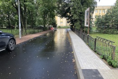 В Выборгском районе продолжается развитие комфортной городской среды