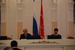 В Смольном прошло заседание Координационного совета Санкт‑Петербурга и Ленинградской области в сфере социально-экономического развития