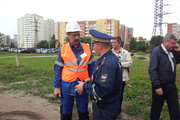 Противоаварийные учения ОАО "Теплосеть" (Кировский, Красносельский р-ны)
