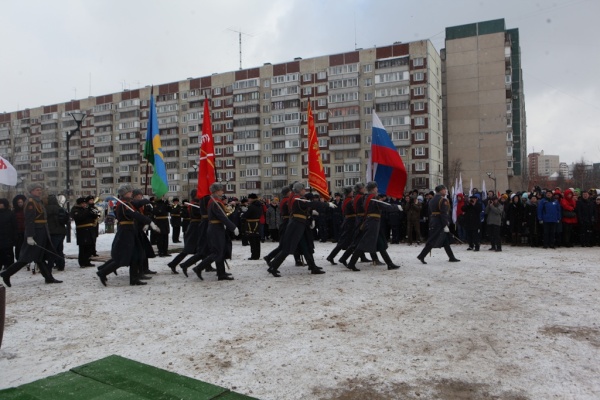 В Невском районе почтили память десантников 6-й роты 76-й Псковской дивизии