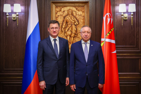 Встреча с заместителем председателя Правительства Российской Федерации Александром Новаком