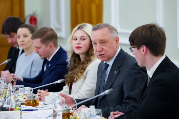 Встреча с представителями волонтёрских организаций Петербурга