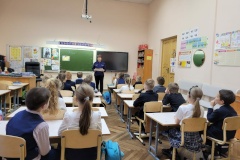 Ученикам школ Центрального района напомнили о правилах безопасности