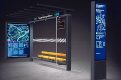 В трех районах Петербурга завершены строительно-монтажные работы шести остановок общественного транспорта